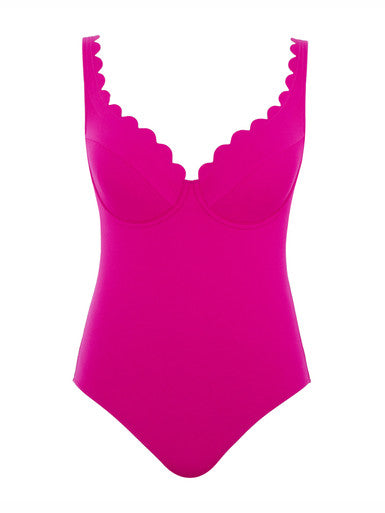 Panache | Spirit Rita Plunge Swimsuit | Magenta