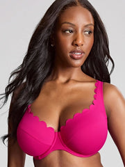 Panache | Spirit Lauren Plunge Bikini Top | Magenta