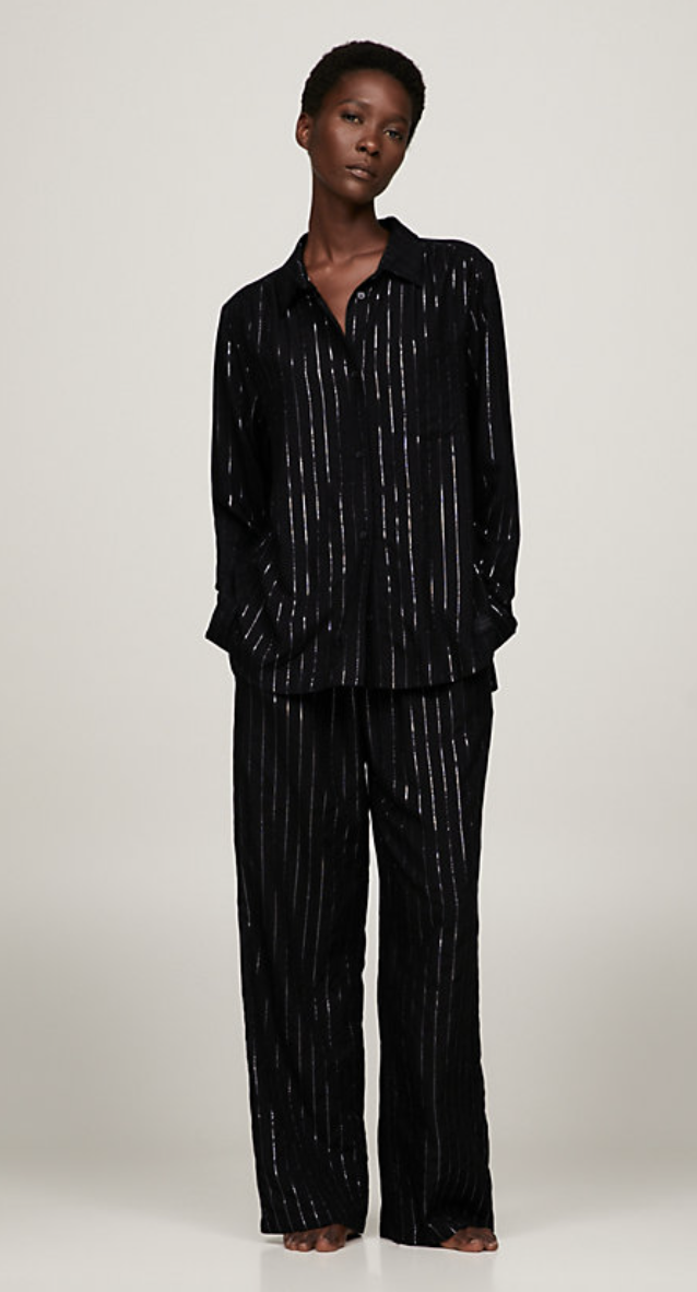 Tommy Hilfiger | Woven Pinstripe Pyjama Set