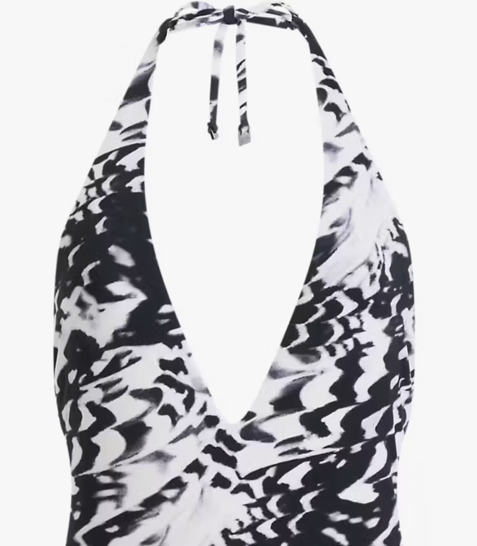 Calvin Klein | CK Essential Plunge Swimsuit | Shell