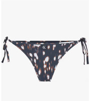 Calvin Klein | CK Originals Side Tie Bikini Bottom | Glitched floral