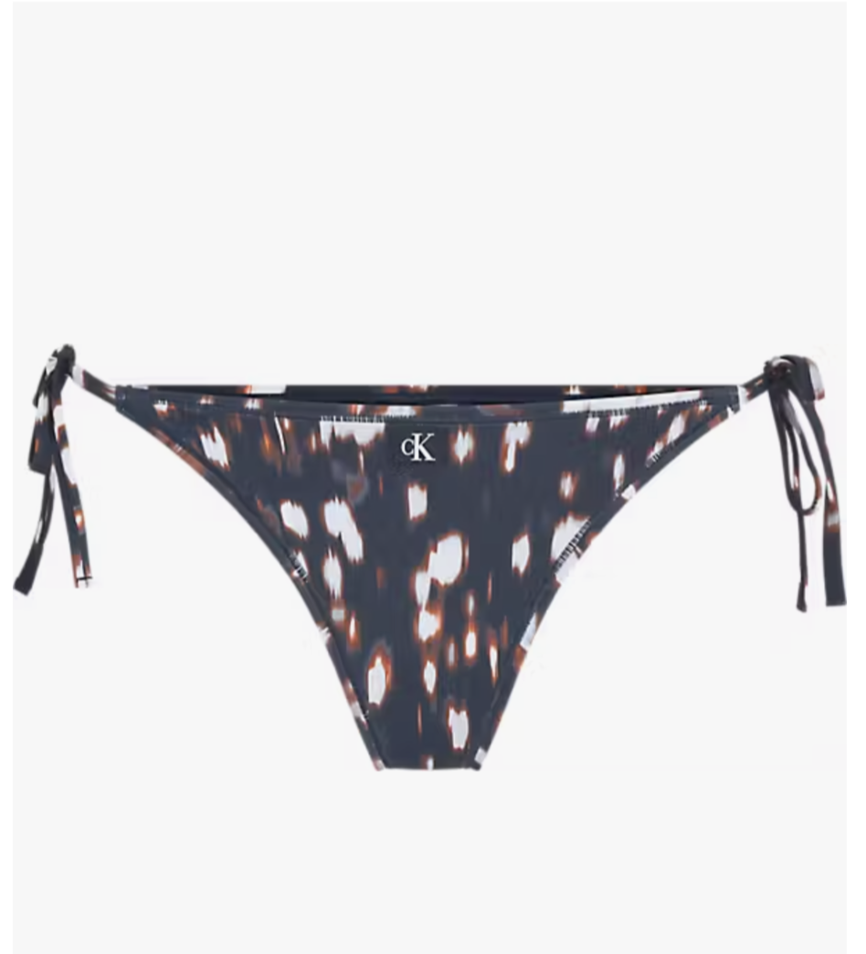 Calvin Klein | CK Originals Side Tie Bikini Bottom | Glitched floral