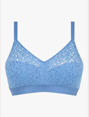 Chantelle | Norah Wirefree Support Bra | Antoinette Blue