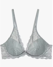 Calvin Klein | Sensual Stretch Lace Demi Plunge Bra | Lead