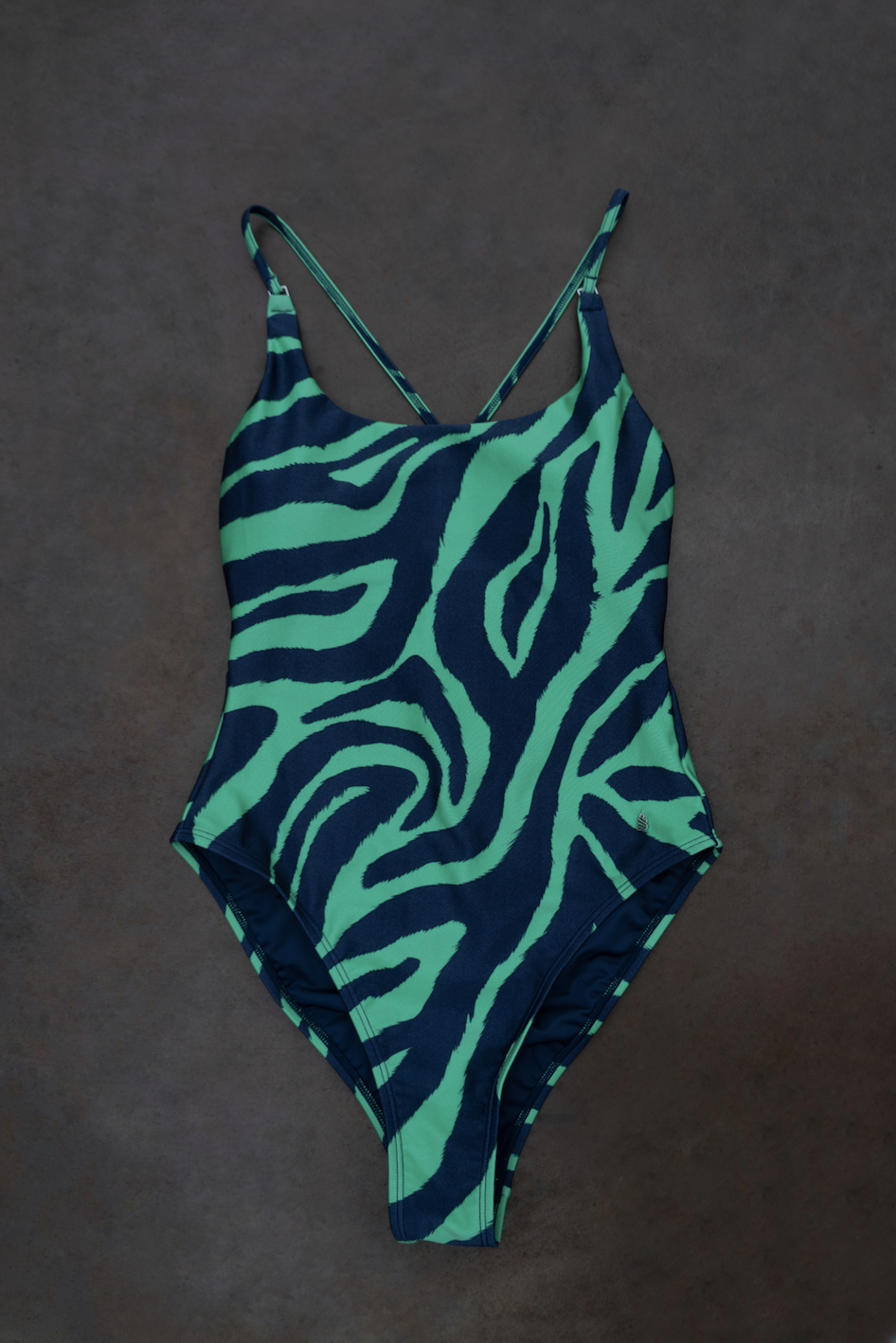 Beachlife | Padded Swimsuit | Green Tiger