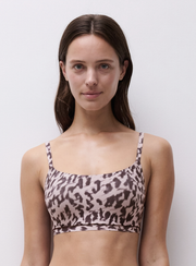 Chantelle | Padded Bralette | Blurry Panther