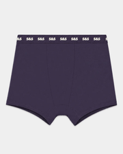 Stripe & Stare | Women's Boxer | Night Fog
