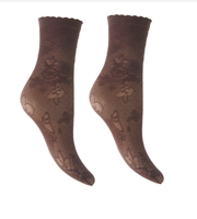 Trasparenze | Argo Ankle Socks | Mocha