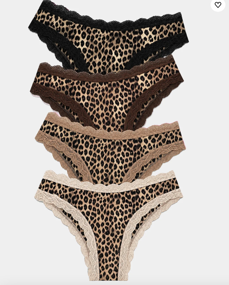 Stripe & Stare | Brazilian Four Pack | True Lepoard