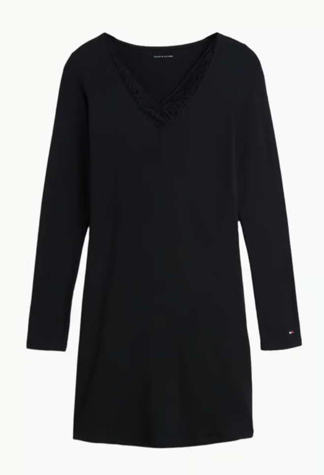 Tommy Hilfiger | Lace Night Dress | Black
