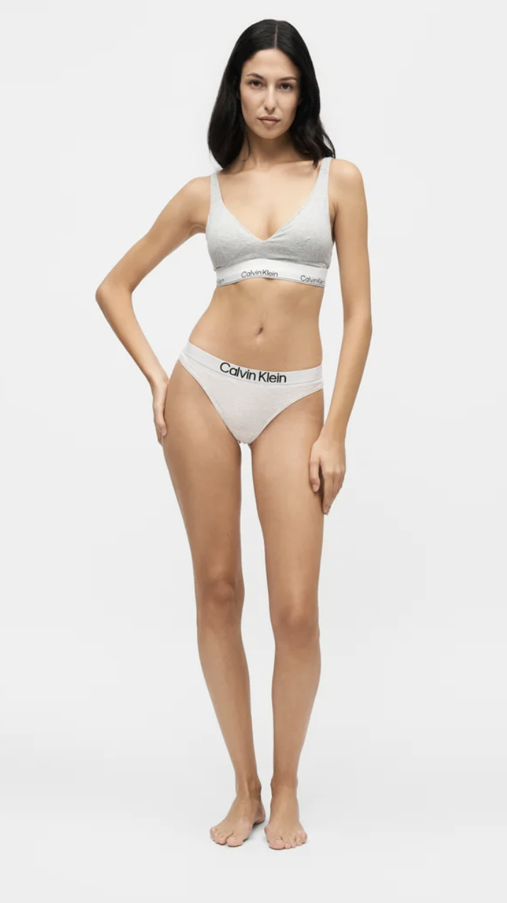 Calvin Klein | Push Up Triangle | Grey Heather