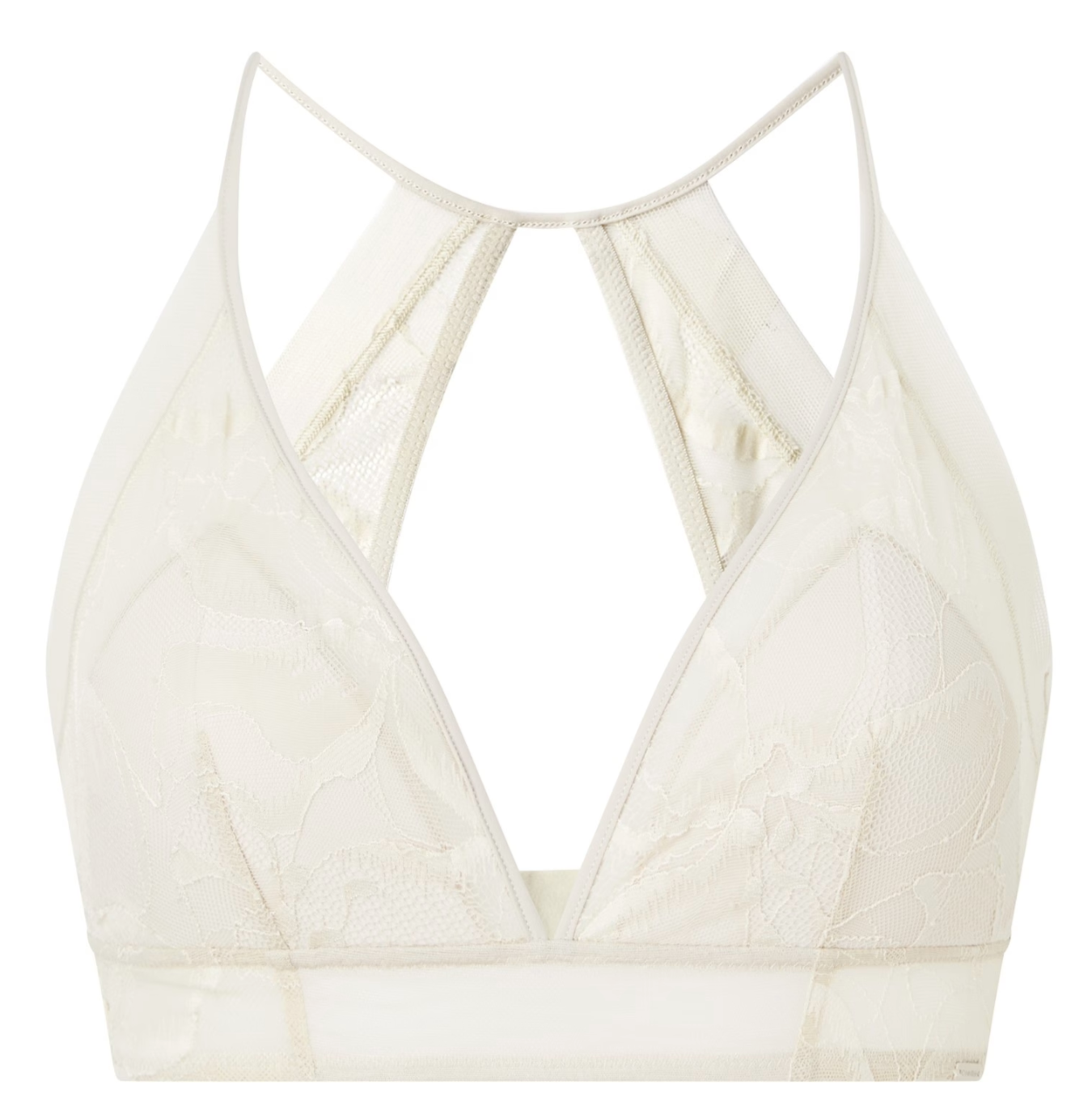 Calvin Klein | Lace Bralette | Mudstone