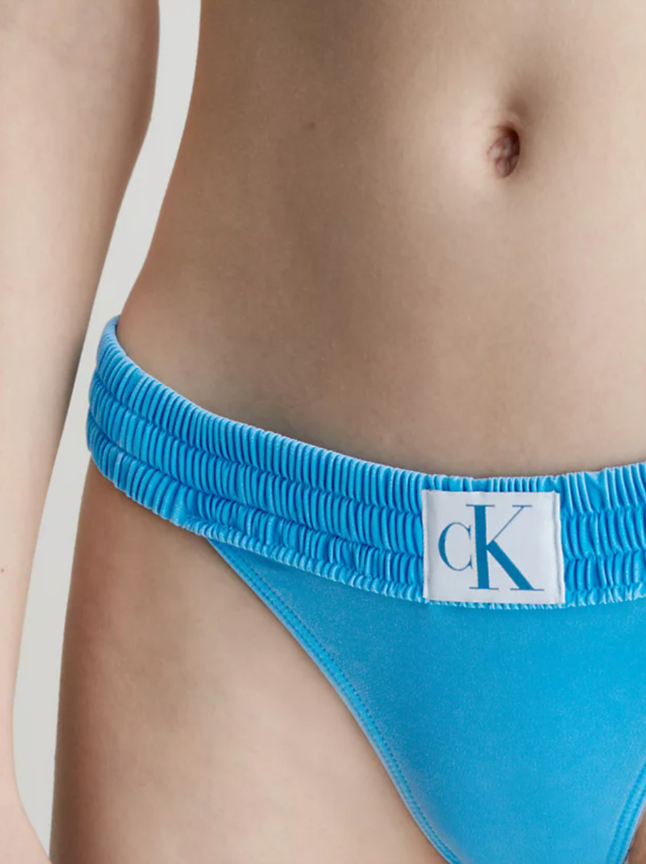 Calvin Klein | Brazilian Bikini Bottoms | Unity Blue