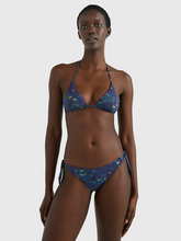 Load image into Gallery viewer, Tommy Hilfiger | Tie Side Bikini Bottoms | Floral Navy
