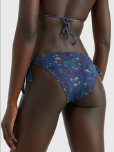 Load image into Gallery viewer, Tommy Hilfiger | Tie Side Bikini Bottoms | Floral Navy
