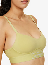 Load image into Gallery viewer, Calvin Klein | Reimagined Heritage Bralette | Celery Green
