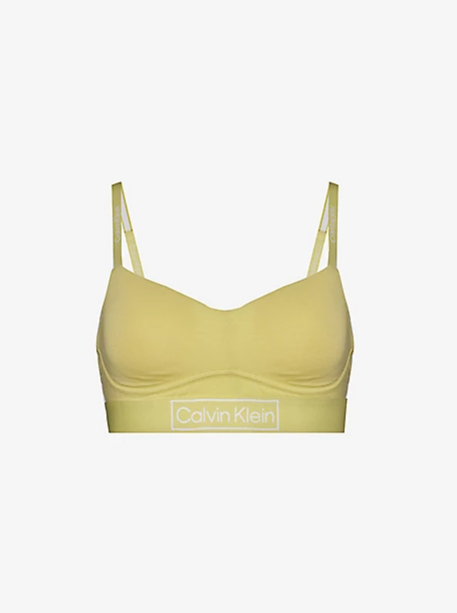 Calvin Klein | Reimagined Heritage Bralette | Celery Green