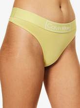 Load image into Gallery viewer, Calvin Klein | Reimagined Heritage Thong | Celery Green
