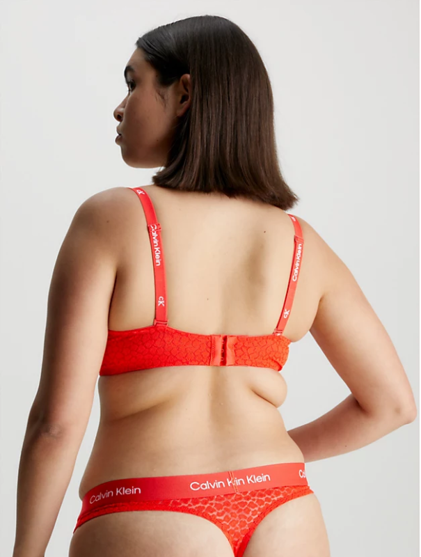 Calvin Klein | Ck96 Unlined Demi Bra | Hazard