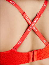 Load image into Gallery viewer, Calvin Klein | Ck96 Unlined Demi Bra | Hazard
