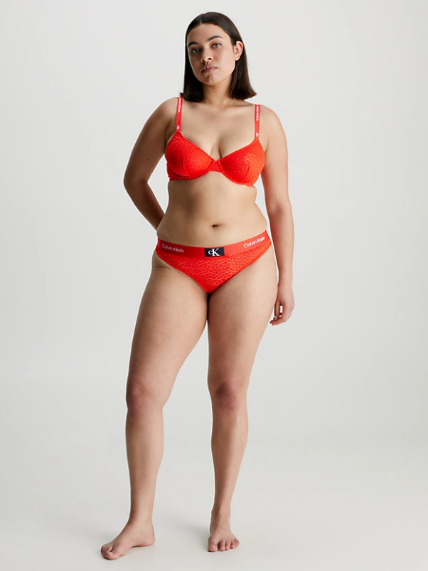 Calvin Klein | Ck96 Unlined Demi Bra | Hazard