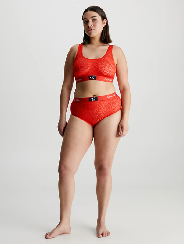 Calvin Klein | CK96 Unlined Bralette | Hazard