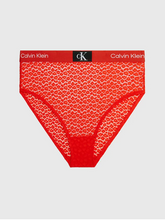 Load image into Gallery viewer, Calvin Klein | CK96 Lace High Waisted Briefs | Hazard
