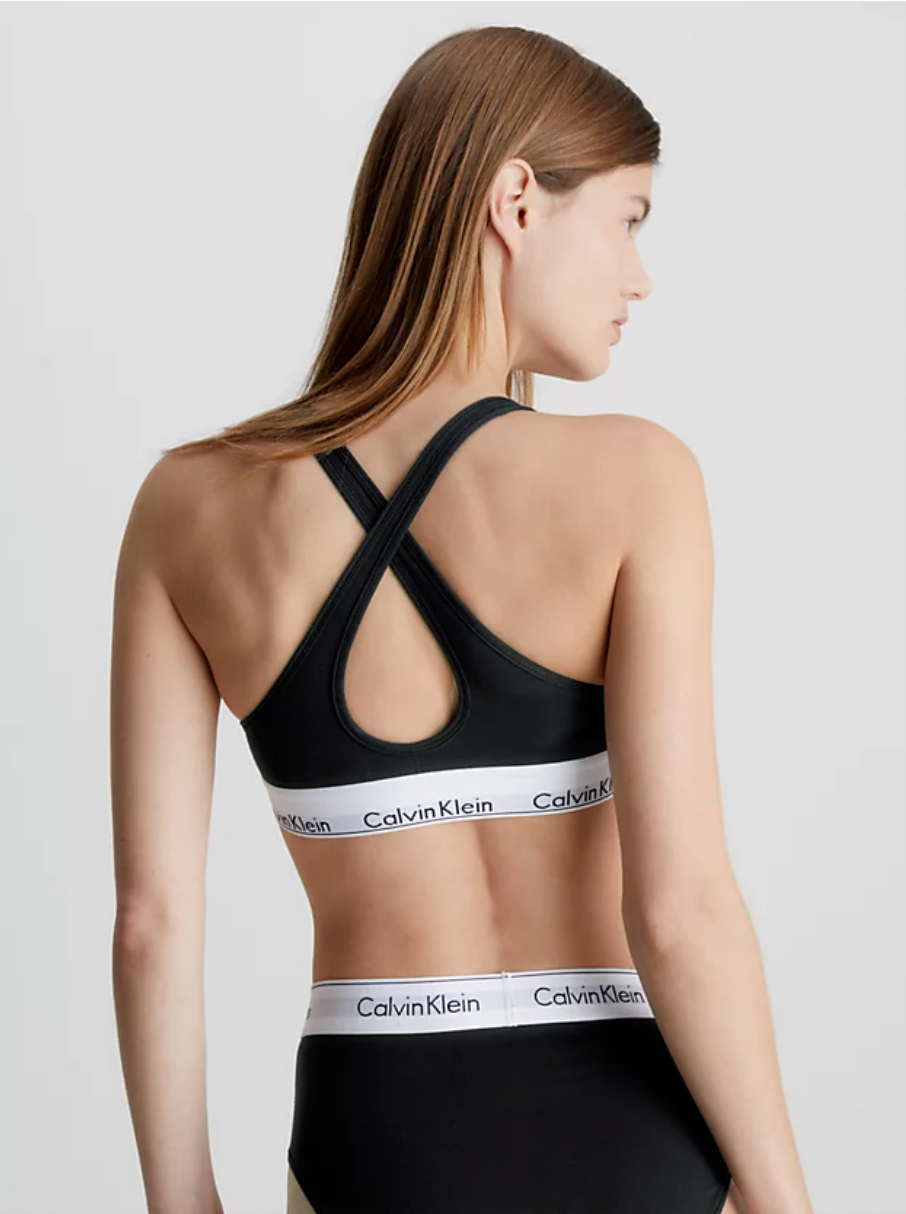 Calvin Klein | Modern Cotton Moulded Bralette | Black