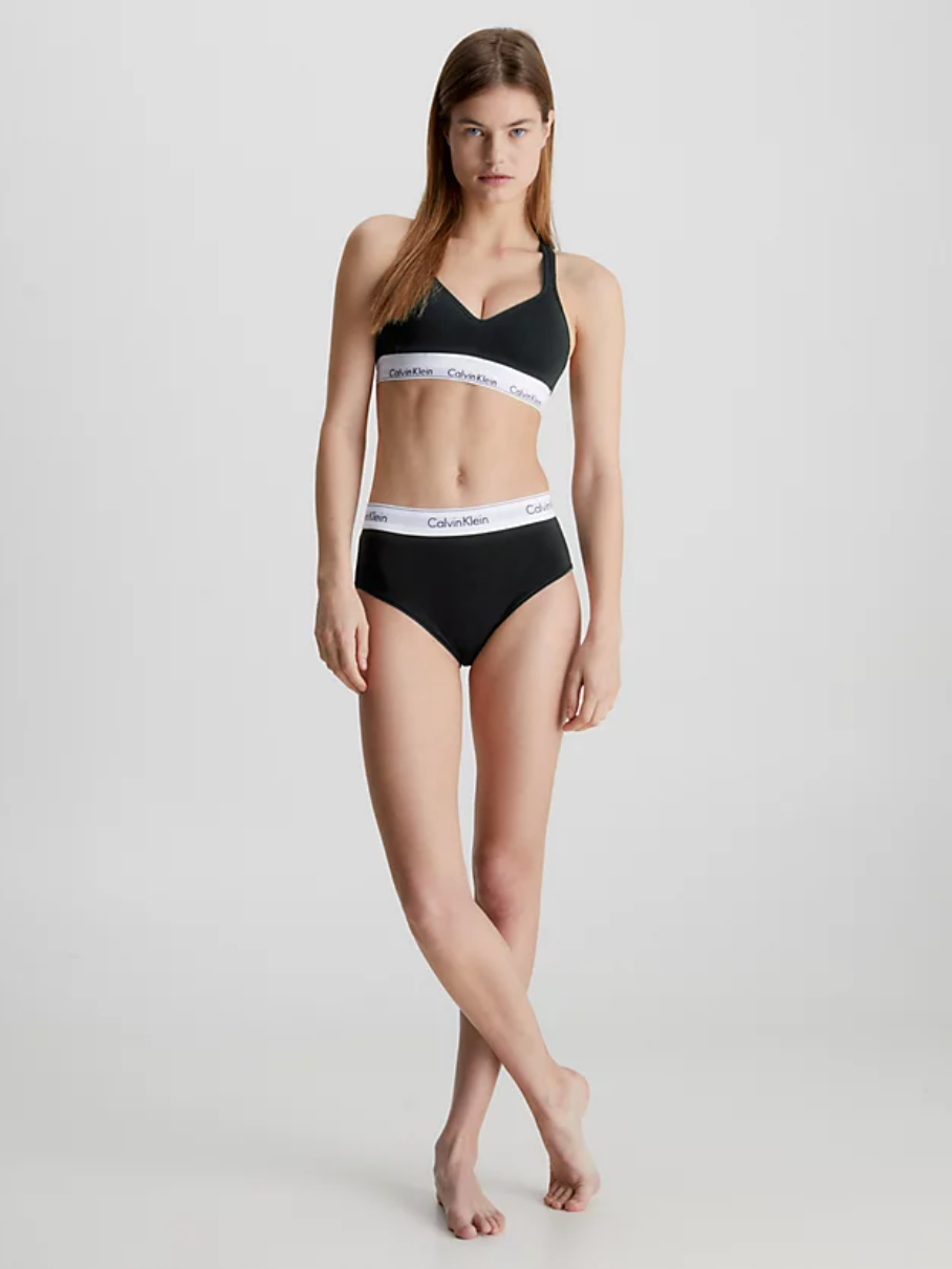 Calvin Klein | Modern Cotton Moulded Bralette | Black