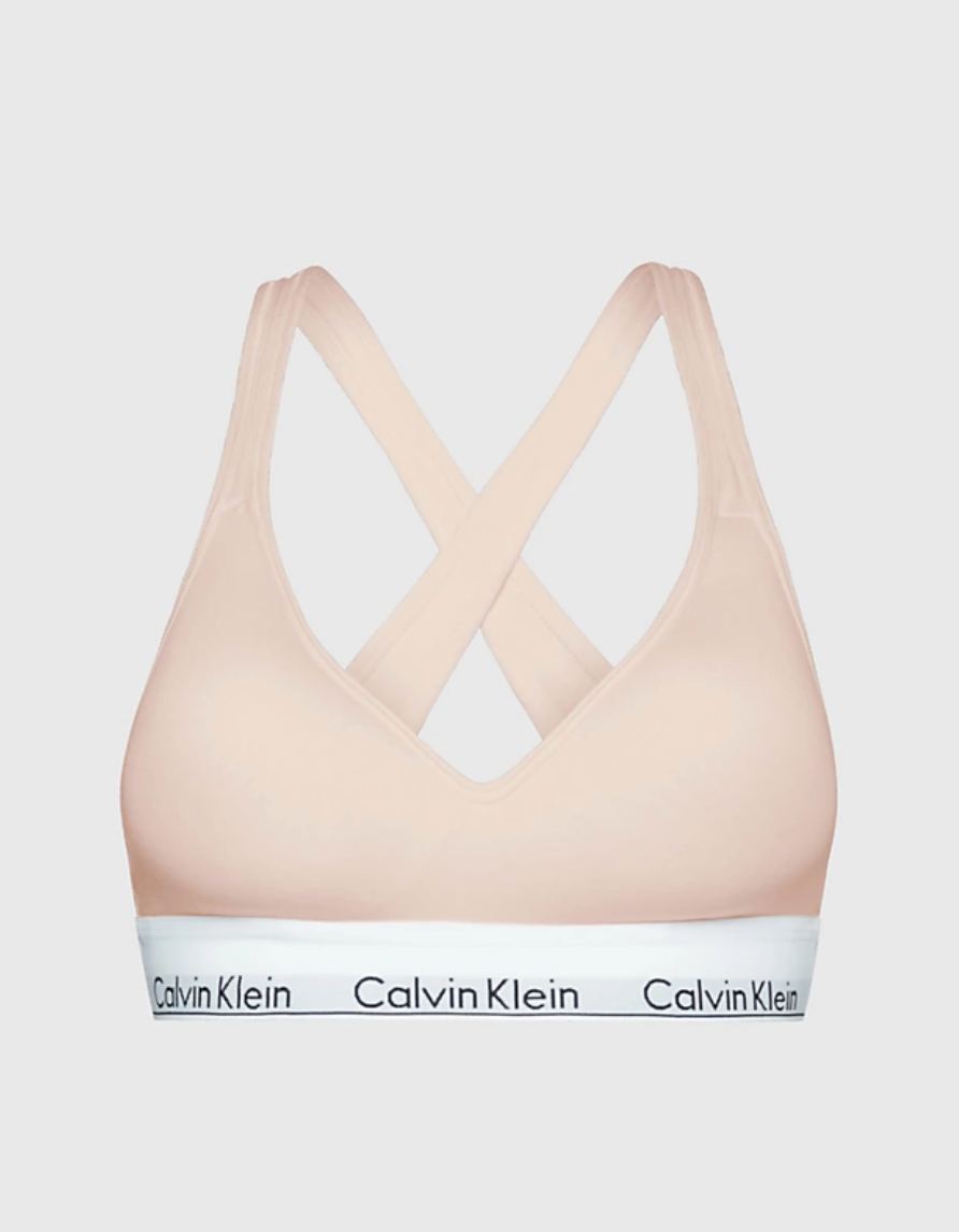 Calvin Klein | Modern Cotton Moulded Bralette |  Pink