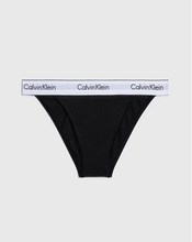 Load image into Gallery viewer, Calvin Klein | Modern Cotton High Leg Tanga | Black
