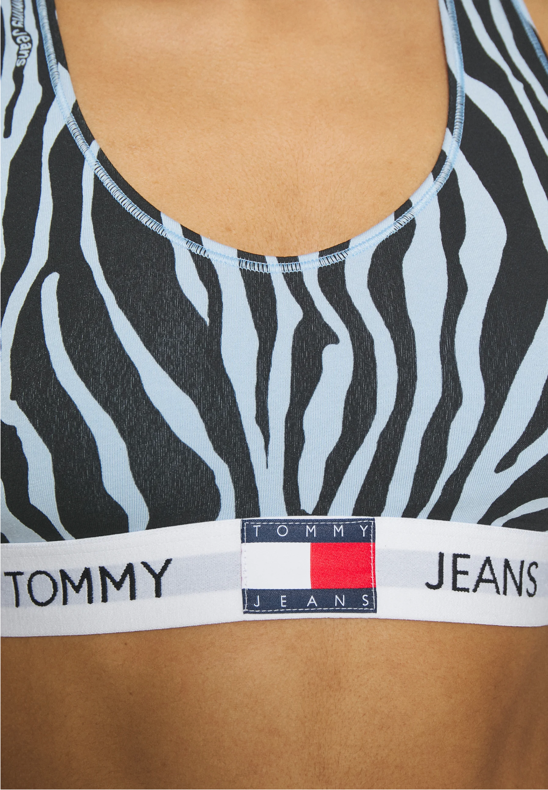 Tommy Hilfiger | Heritage Unlined Bralette | Zebra
