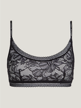 Load image into Gallery viewer, Tommy Hilfiger | Floral Lace Bralette | Black
