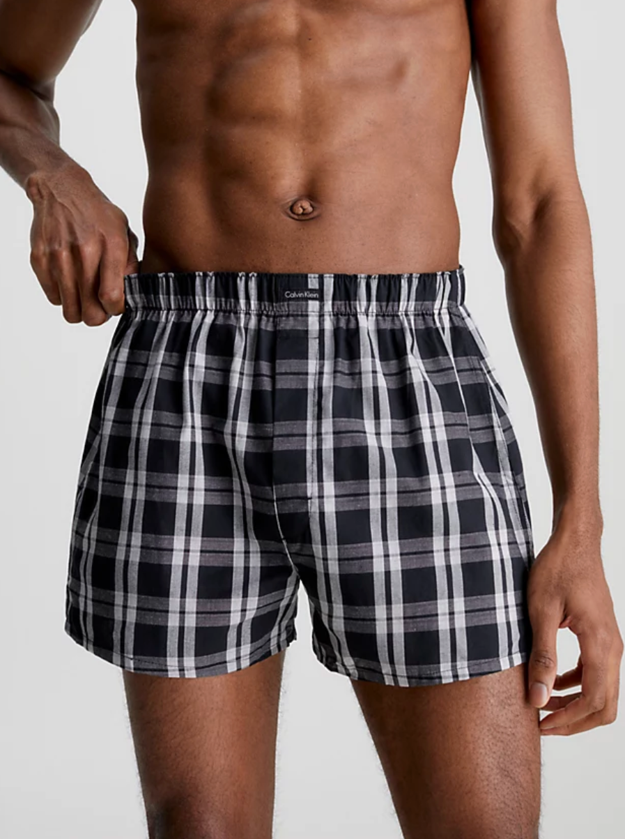 Calvin Klein | 3 Pack Boxers | Plaid/Stripe