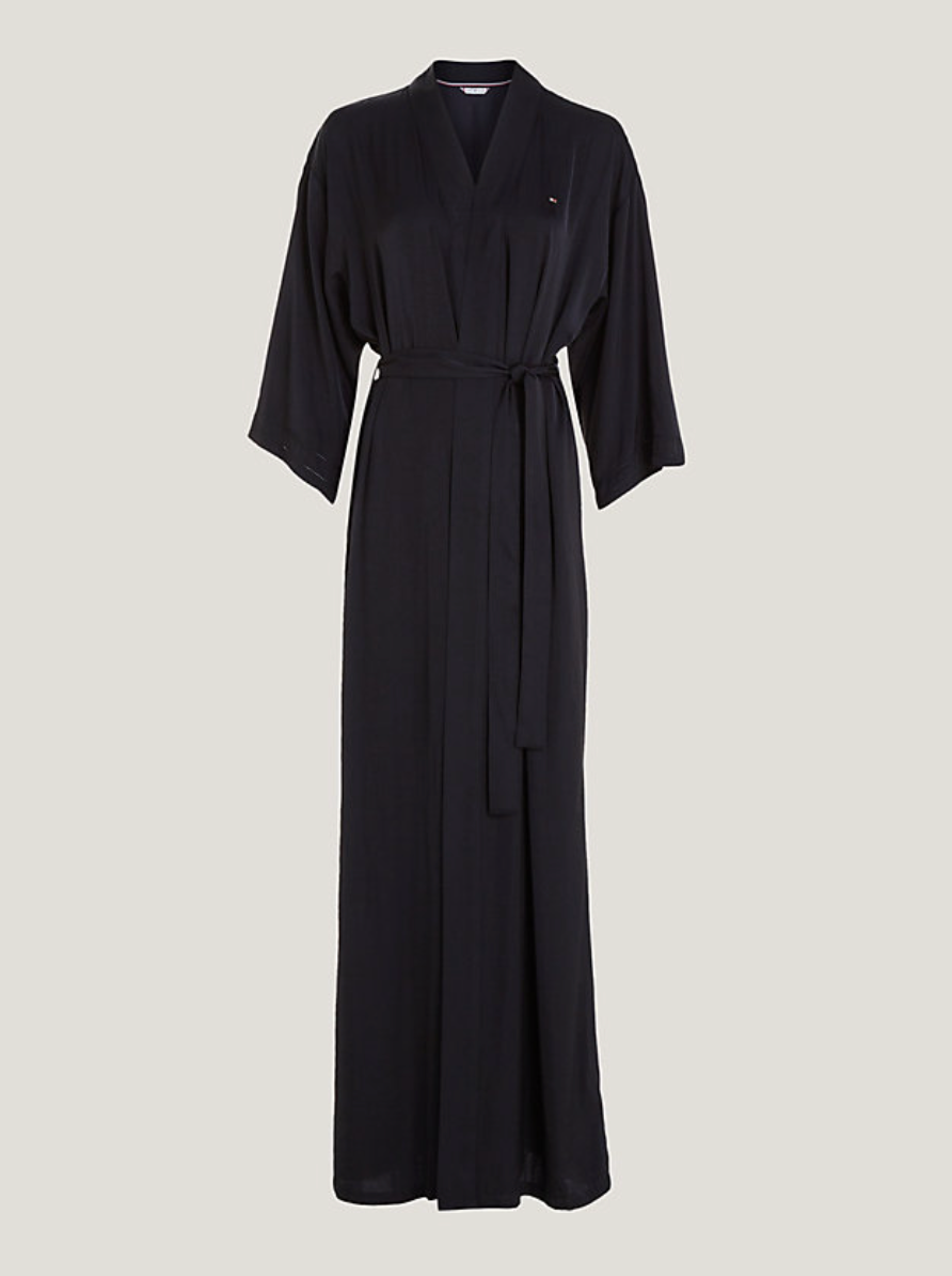 Tommy Hilfiger | Maxi Kimono Bathrobe | Black