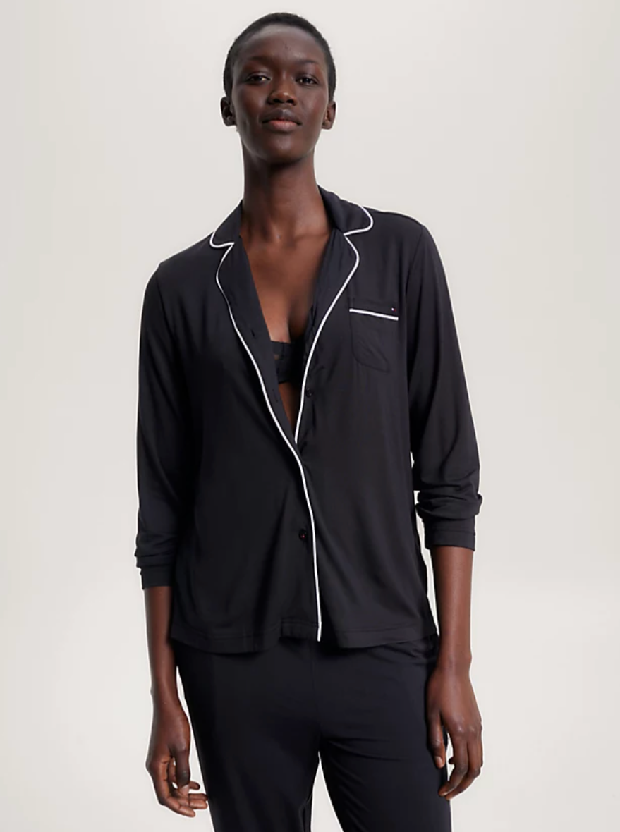 Tommy Hilfiger | Global Stripe Pyjama | Black