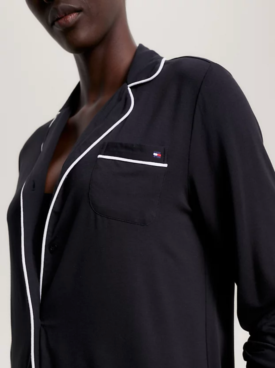 Tommy Hilfiger | Global Stripe Pyjama | Black