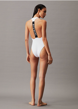 Load image into Gallery viewer, Calvin Klein | Racer Back Swimsuit | White

