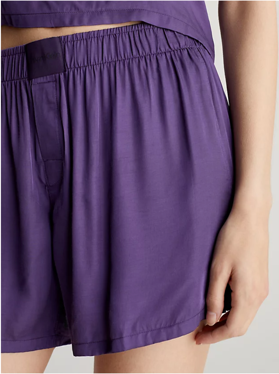 Calvin Klein | Cami And Shorts Pyjama Set | Pure Sheen