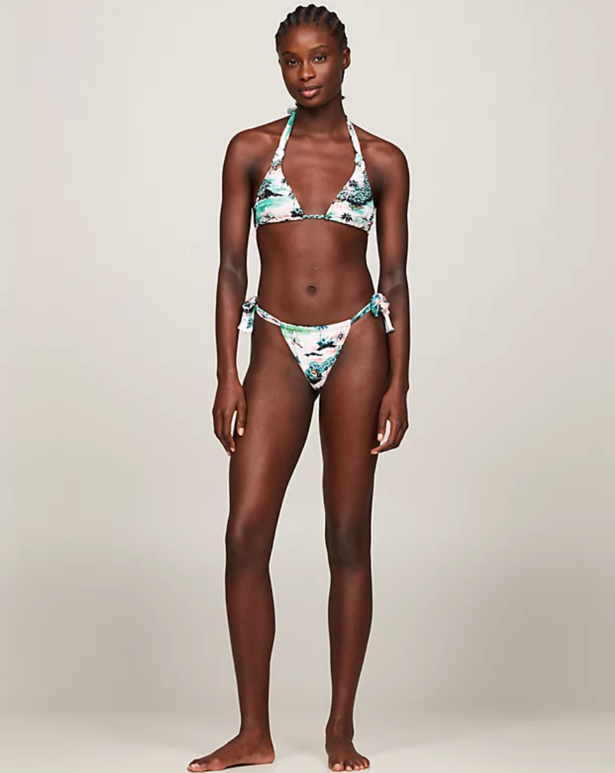 Tommy Hilfiger | Heritage Triangle Top | Hawaiian Pink