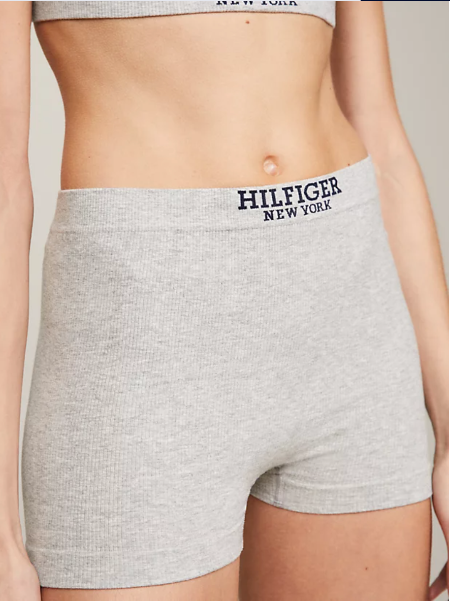 Tommy Hilfiger | Monotype High Rise Boxer Brief | Grey