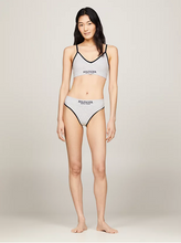 Load image into Gallery viewer, Tommy Hilfiger | Monotype Contrast Pipping Thong | Grey
