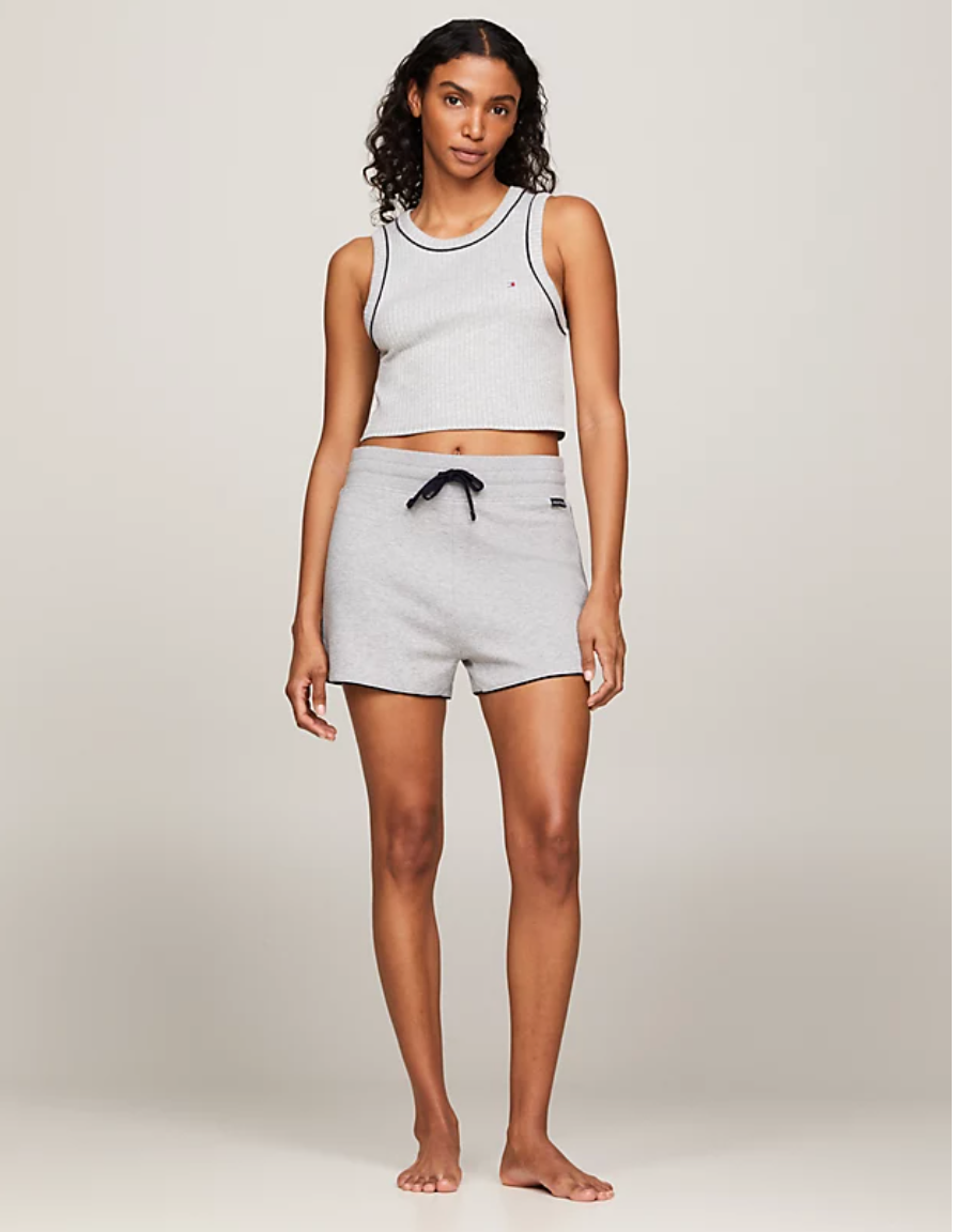 Tommy Hilfiger | Monotype Pyjama Top | Grey