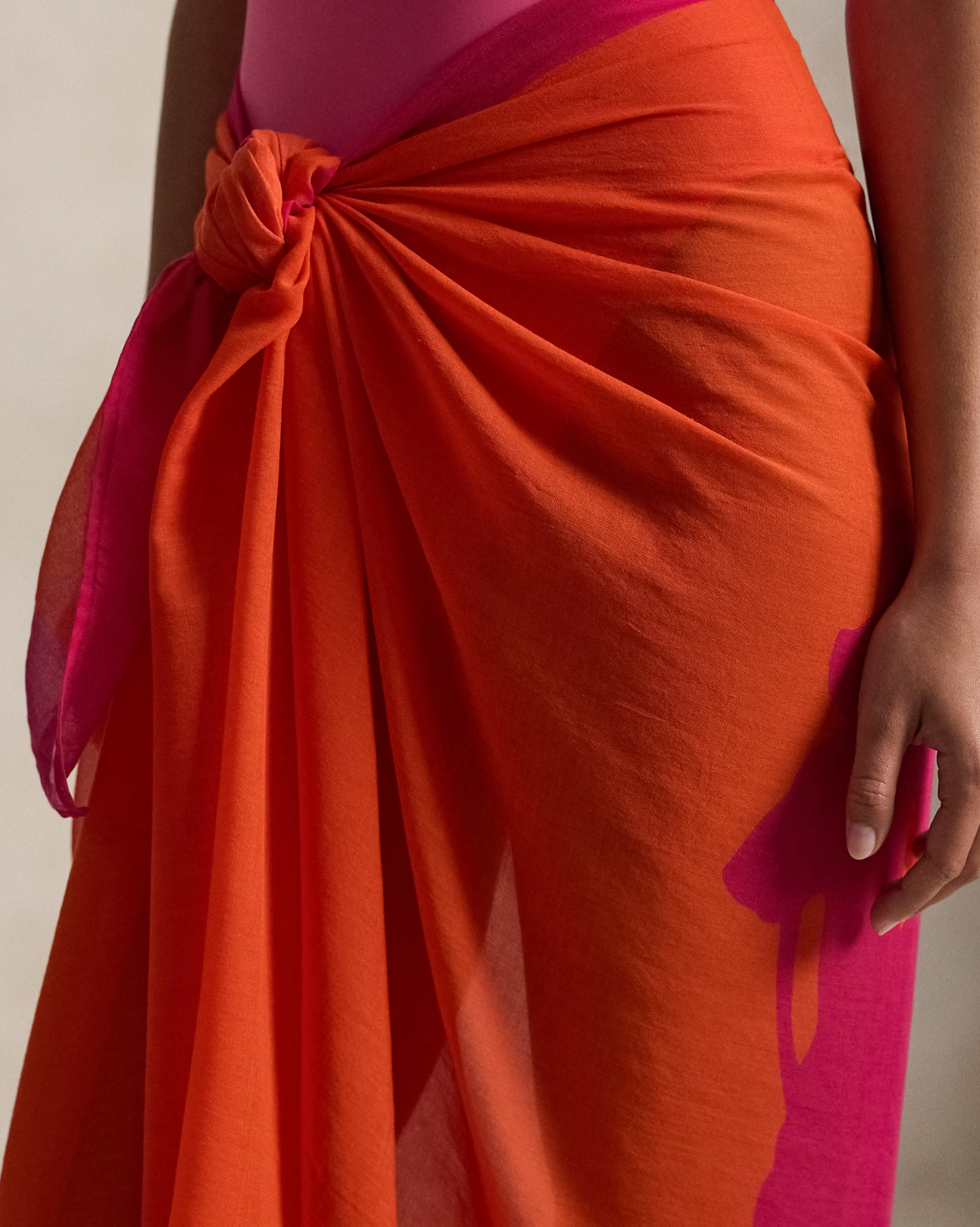 Ralph Lauren | Pareo Cover Up | Sailing Orange