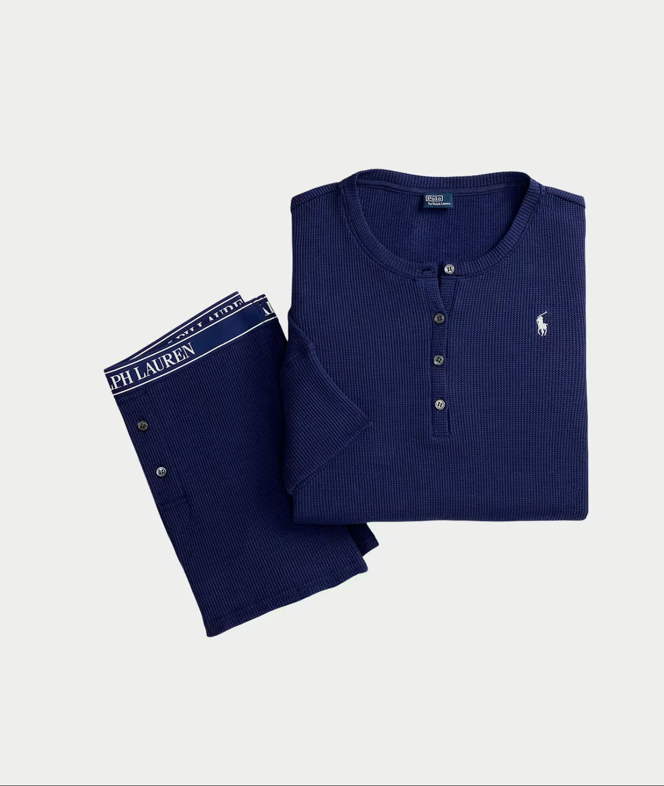 Ralph Lauren | Henley Short Sleep Set | Navy