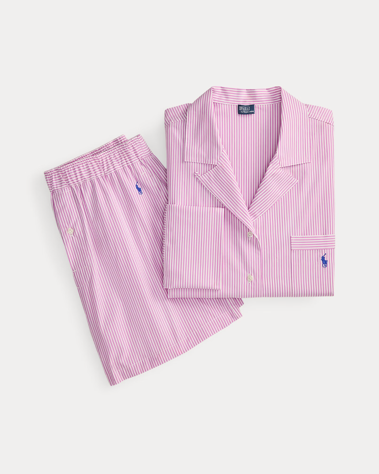 Ralph Lauren | Poplin Pyjama Set | Violet Meadow