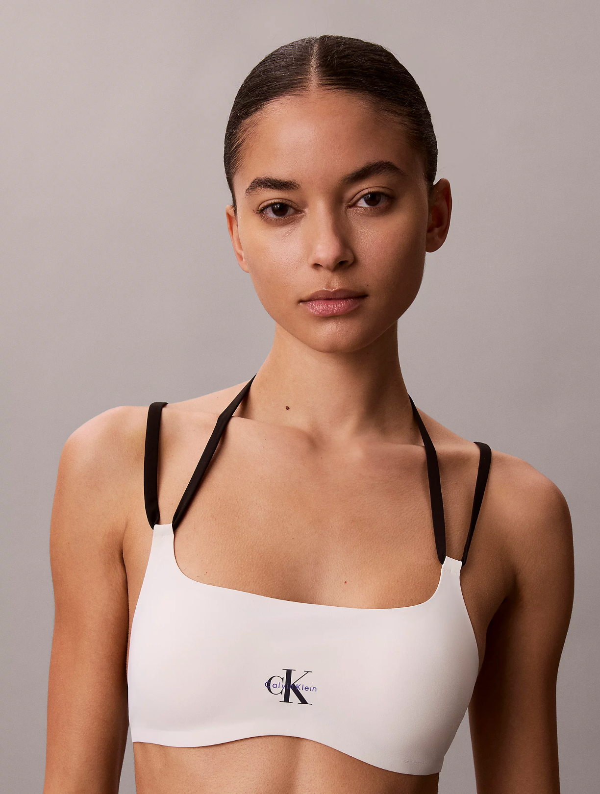 Calvin Klein | Monogram Bikini Top | Tofu