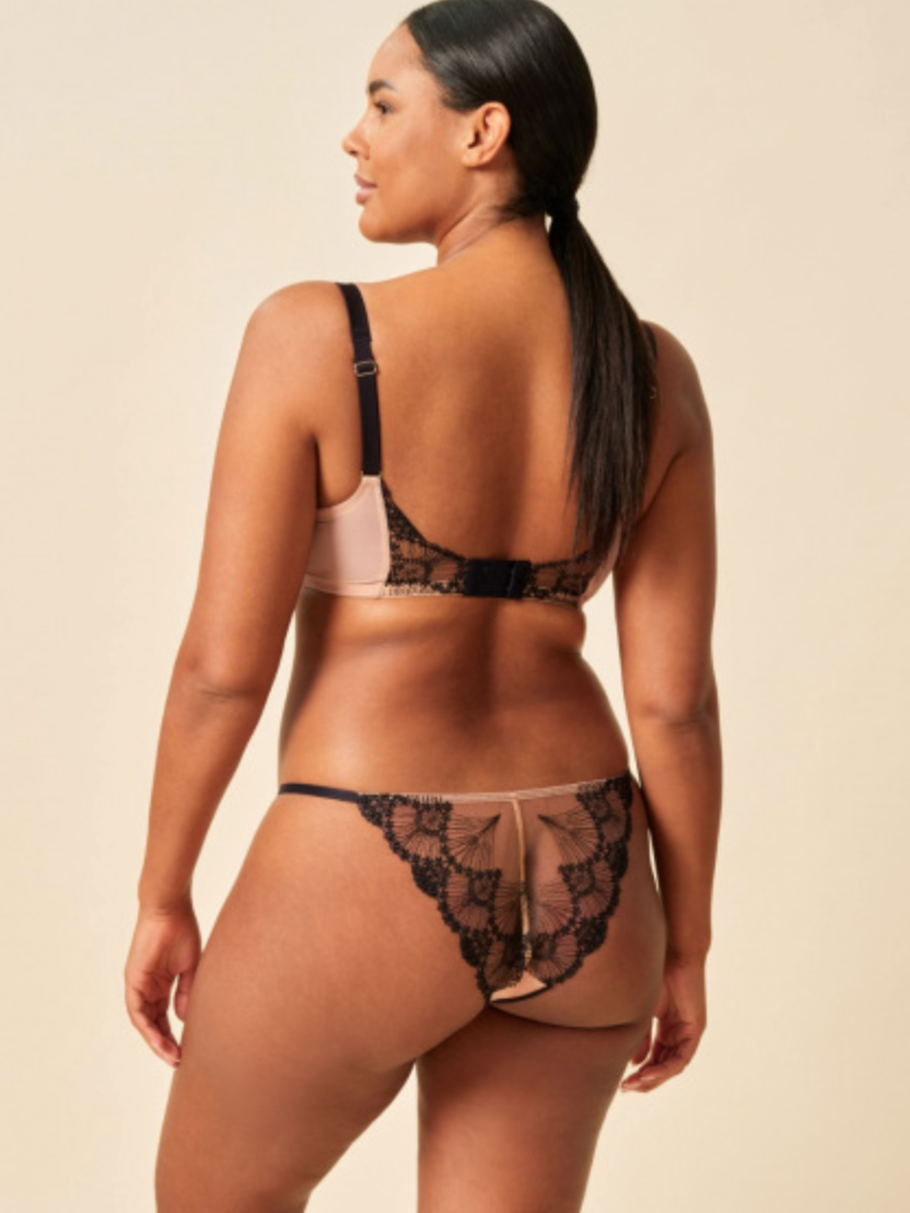Gossard | Tattoo Tanga | Black/ Nude