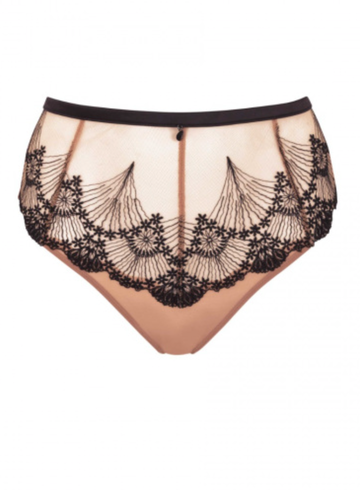 Gossard | Tattoo Deep Brief | Black/ Nude