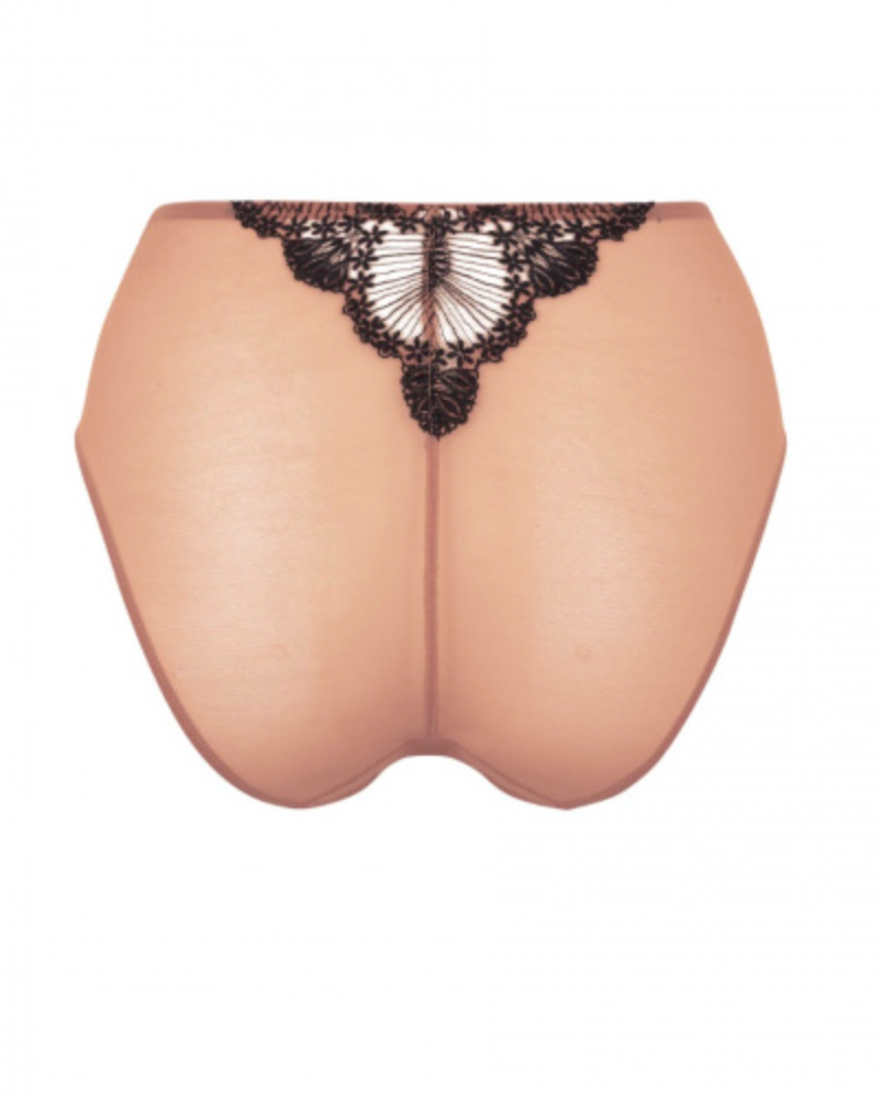 Gossard | Tattoo Deep Brief | Black/ Nude